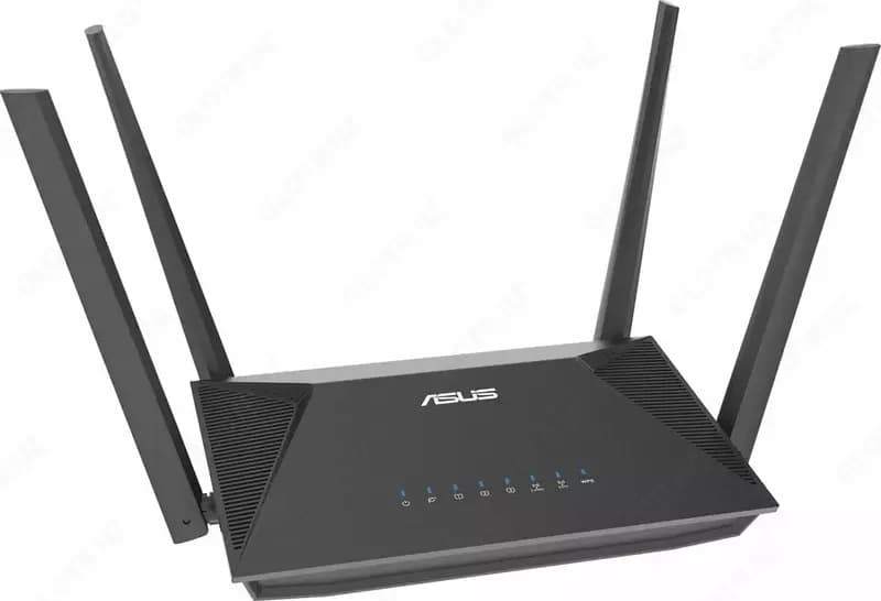 Wi-Fi роутер ”ASUS” RT-AX52, 4 антенны (Арт. - 17559) Черный — 3