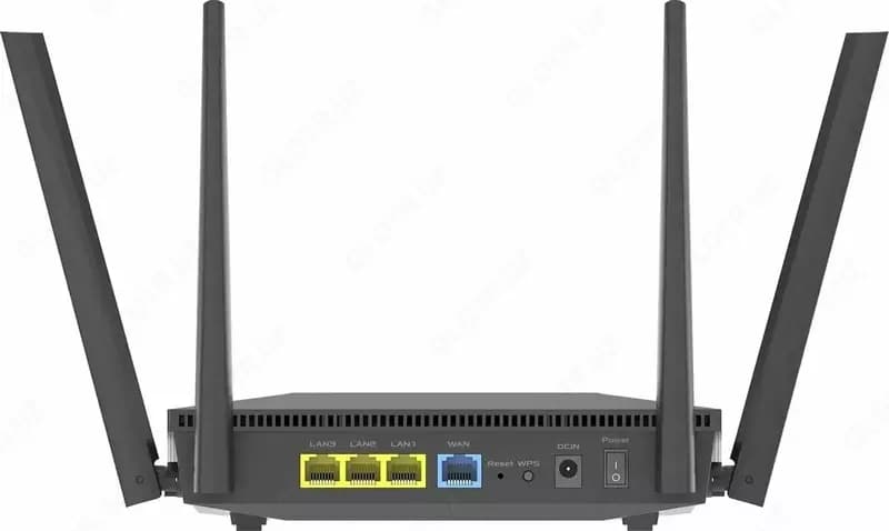 Wi-Fi роутер ”ASUS” RT-AX52, 4 антенны (Арт. - 17559) Черный — 4