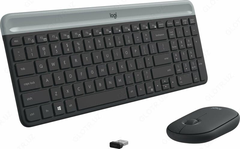 Logitech MK 470 это комплект клавиатура+мышь — 1