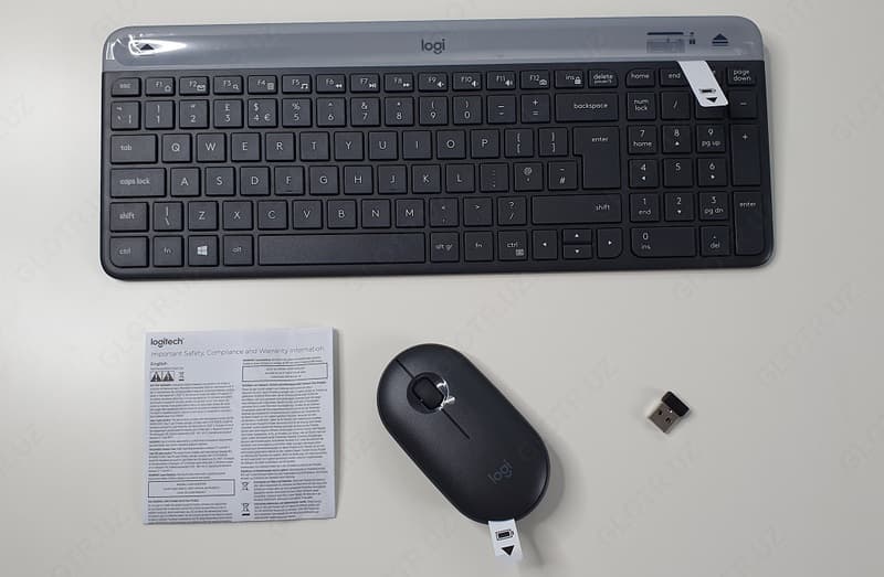 Logitech MK 470 это комплект клавиатура+мышь — 2