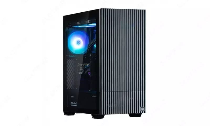 Корпус Zalman Z10 DS, без БП, 2xUSB3.0, 1хUSB Type-C, 2х120мм, 1x120мм ARGB, TG Side Panel, ATX, Monitor, чёрный,Z10DSBLACK — 3