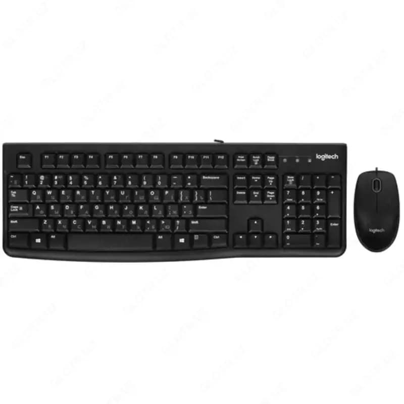 Комплект клавиатура и мышь проводная Logitech Desktop MK120 — 2