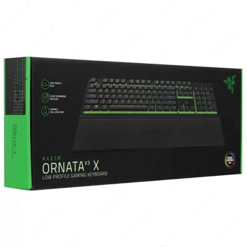 Razer Keyboard membrane Ornata V3 X 104key, USB-A, EN/RU, RGB, black — 2