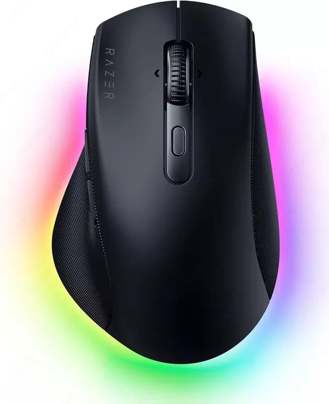 Мышь Razer Pro Click V2, RGB, USB-A/WL/BT, чёрный — 1