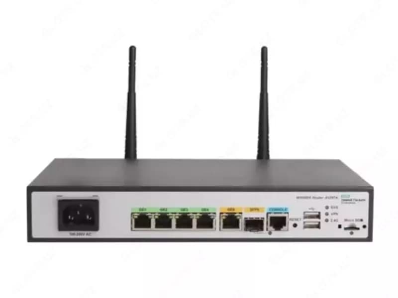 (JH297A) HPE MSR954-W 1GbE SFP (WW) Router — это многофункциональный маршрутизатор — 3