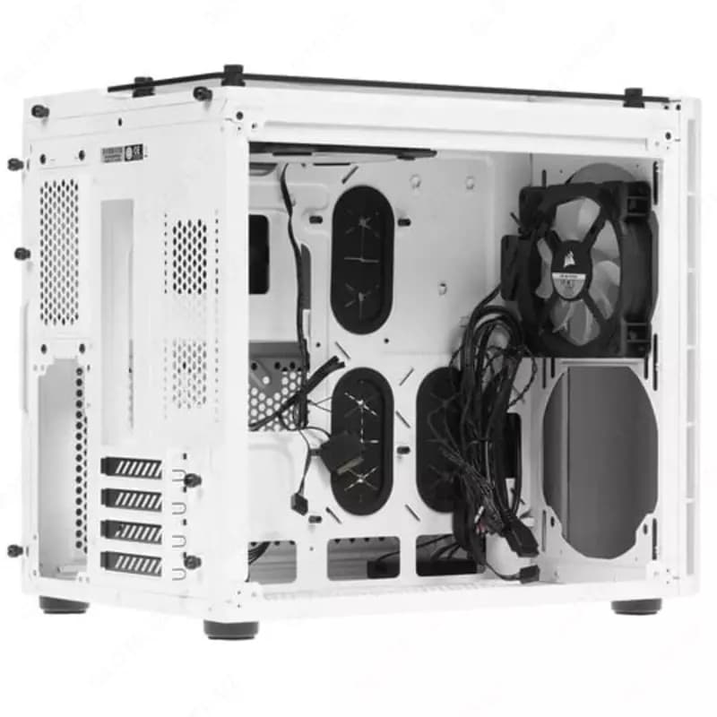 Компьютерный игровой кейс ”Corsair” Crystal Series 280X RGB (Арт. - 06221) White — 2