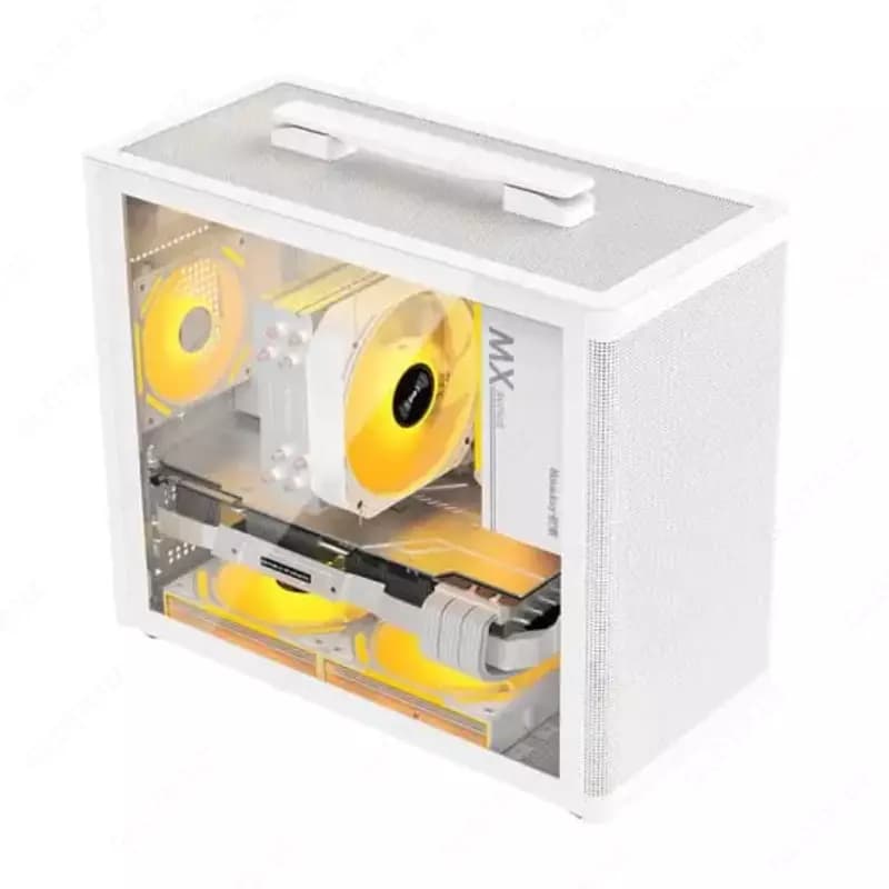 Компьютерный кейс ”Huntkey” AG320 (Арт. - 06315) White — 2