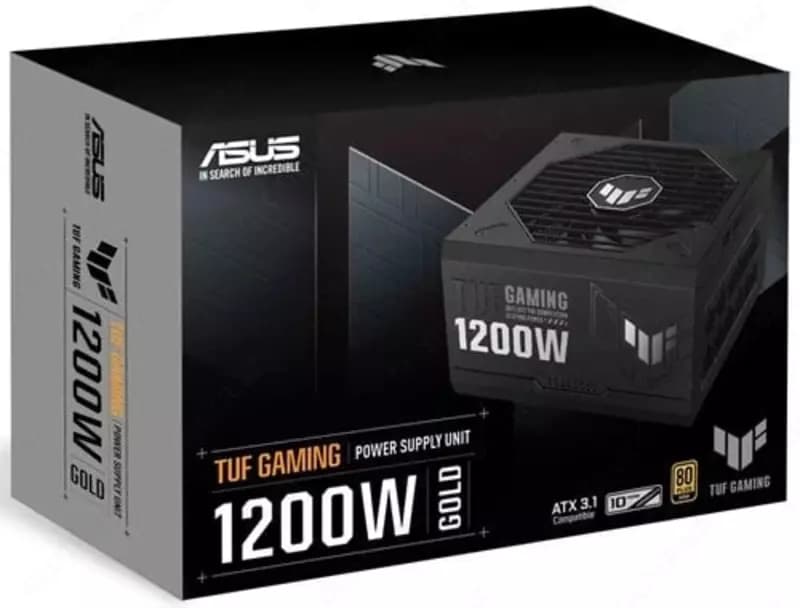 Блок питания ”ASUS” TUF GAMING, 1200W, 1200G, 90YE00S1-B0NA00 (Арт. - 12152) — 4