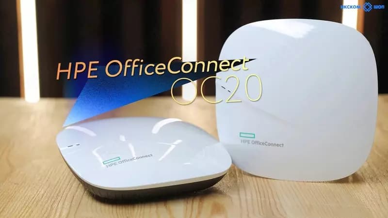 Беспроводная точка доступа (JZ074A) HPE OfficeConnect OC20 802.11ac (RW) Access Point — 6