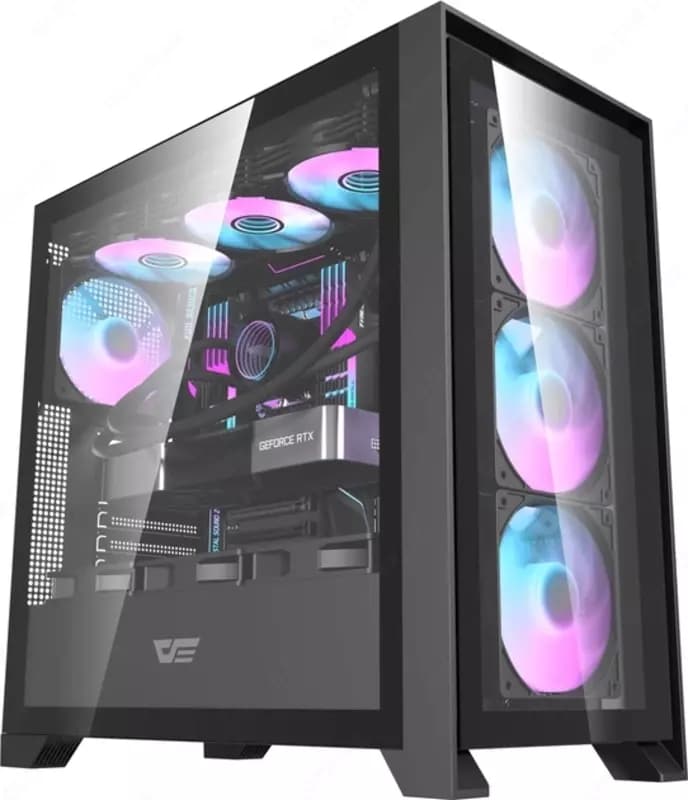 Компьютерный корпус DarkFlash DRX90 GLASS — 1