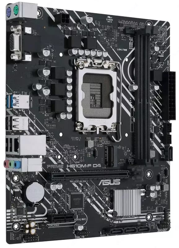 Материнская плата ASUS PRIME H610M-F D4 — 2
