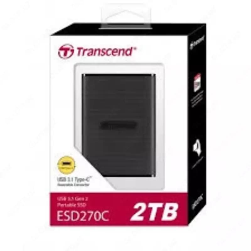 Внешний жесткий диск Ext HDD Transcend 2TB StoreJet 25M3 2,5” (TS2TSJ25M3S) — 2