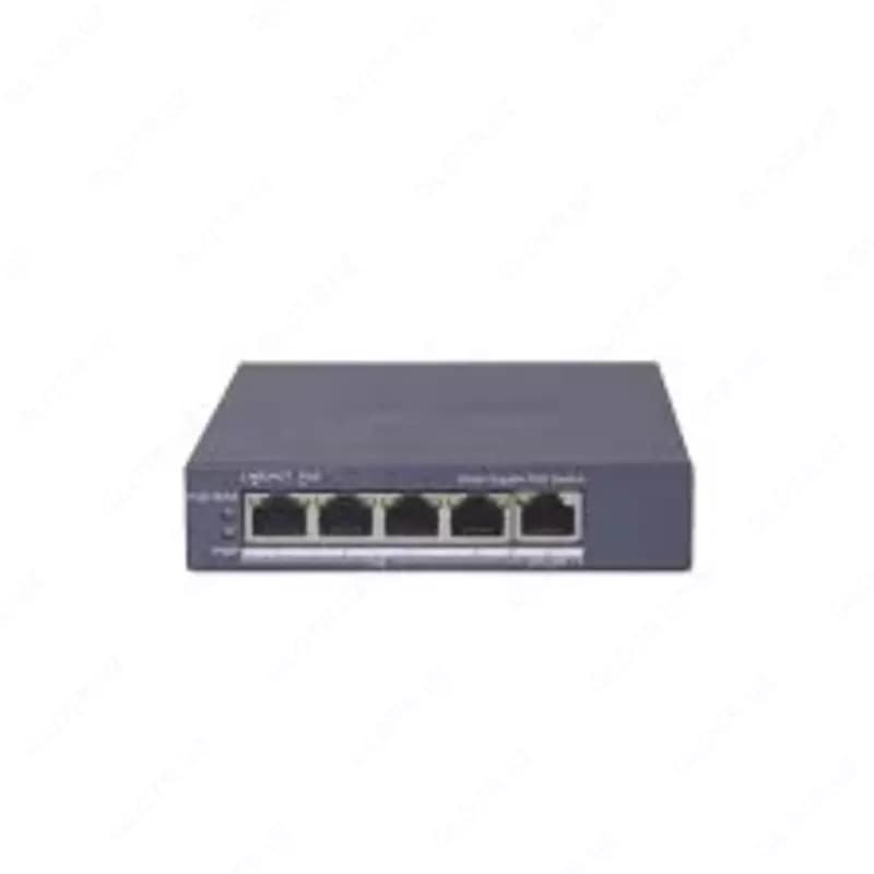 Коммутатор 4 портовый неуправляемый Гигабитный POE DS-3E1505P-EI/M — 1