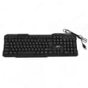 Компьютерная клавиатура (проводная) ”Avtech” KBM-302, USB (Арт. - 0719) Black