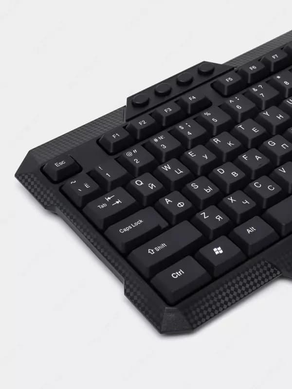 Компьютерная клавиатура (проводная) ”Avtech” KBM-302, USB (Арт. - 0719) Black — 4