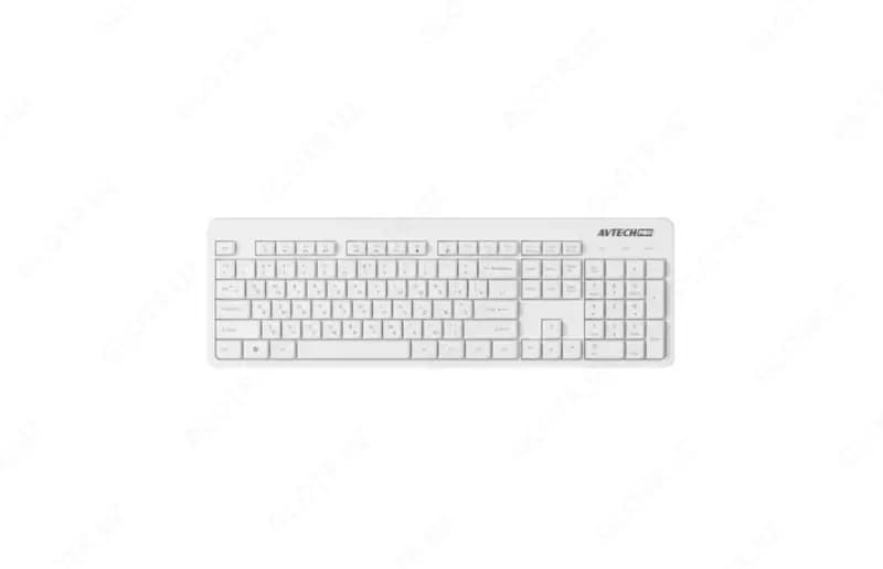 Комплект (клавиатура+мышь) Combo Avtech Pro C302 White — 2