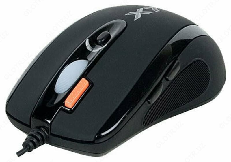 Мышь A4Tech X-718BK Black USB — 2