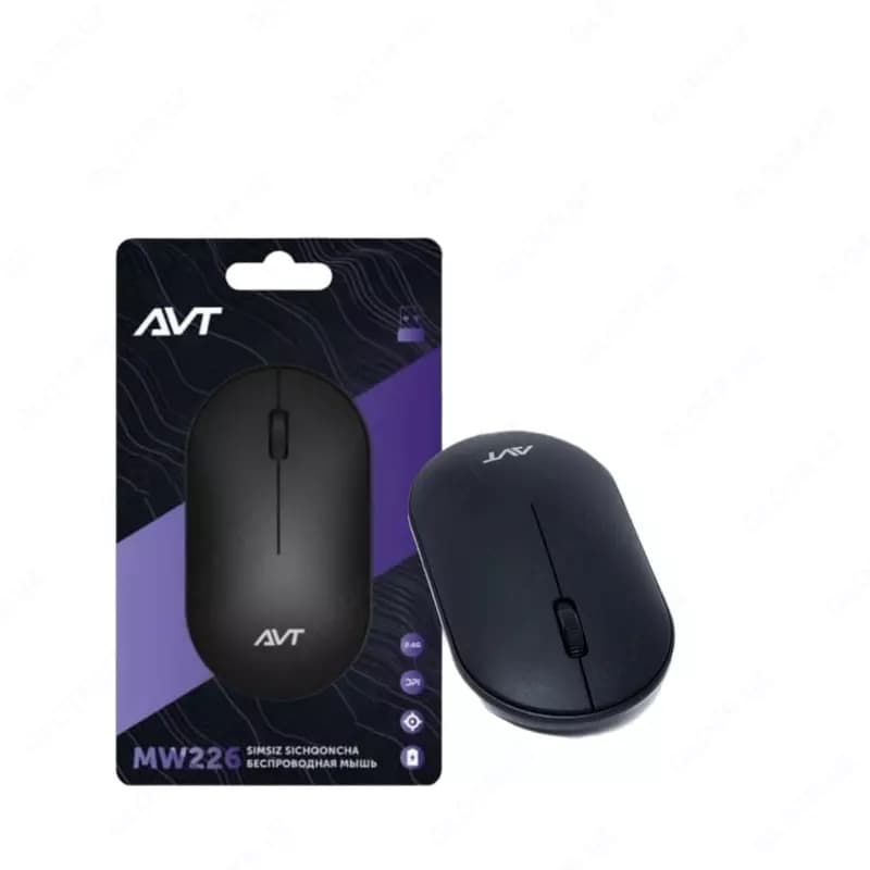 Компьютерная мышь (беспроводная) ”Avtech” AVTMW226, USB, 1600dpi (Арт. - 08089) Black — 4