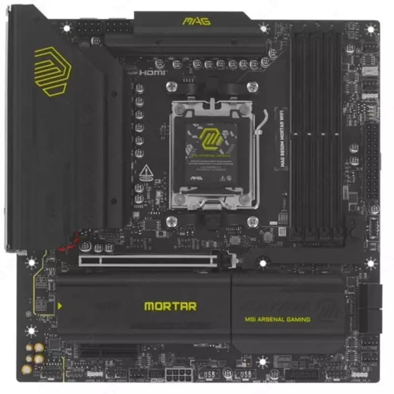 Материнская плата MSI AMD AM5 MAG B850M MORTAR WIFI DDR5