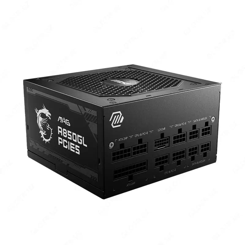 Блок питания MSI MPG A850GL PCIE5 80 Plus Gold, 850 Watt — 1