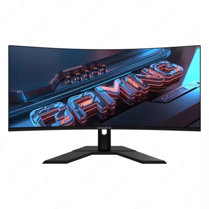 34” Монитор GIGABYTE GS34WQCP-EK Curved Gaming Monitor — 1