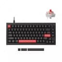 Клавиатура механическая Lemokey X3 104Key, Keychron Red, USB-A, QMK/VIA, EN/KZ/RU, Red Led, черный