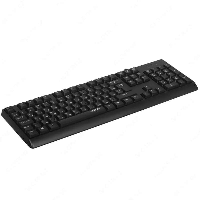 Комплект проводная клавиатура и мышь Rapoo X130PRO — 2