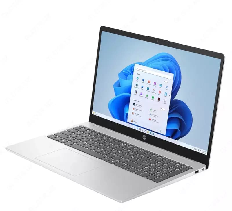 Ноутбук HP 15-FD0084WM PENTIUM N200 4GB 128GB 15,6 HD W11 HOME MICROSOFT SILVER — 2