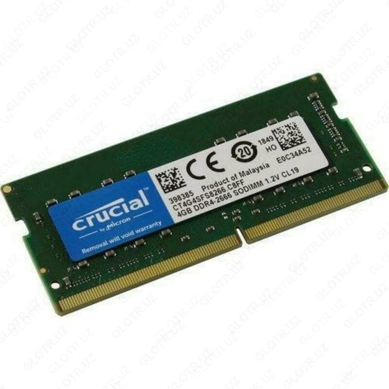 Crucial 4GB DDR4 2666Mhz SODIMM — 1