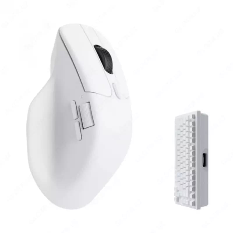 Мышь Keychron M6 BT/WL/USB-A/USB-C, 4K, белый M6-A5 — 2