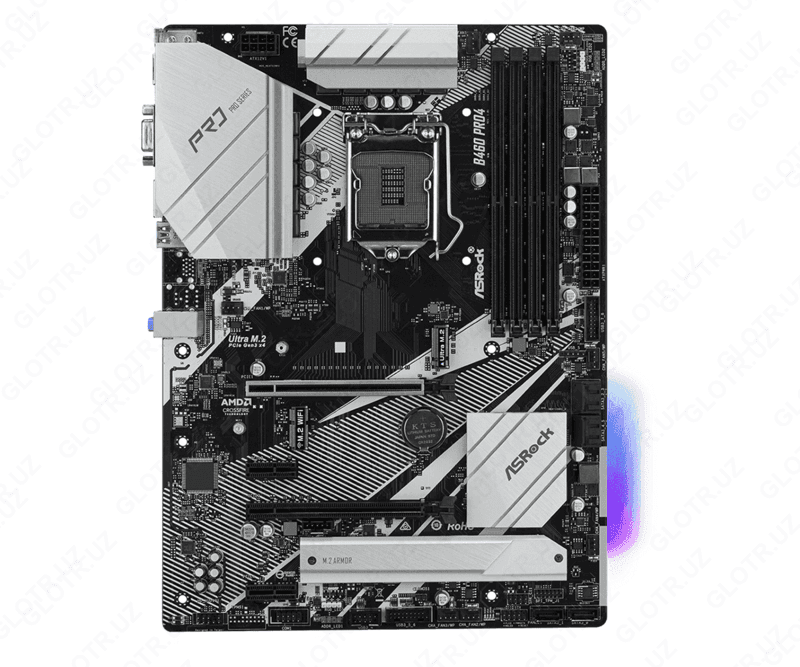 MB Asrock B460 Pro4 DDR4 — 2