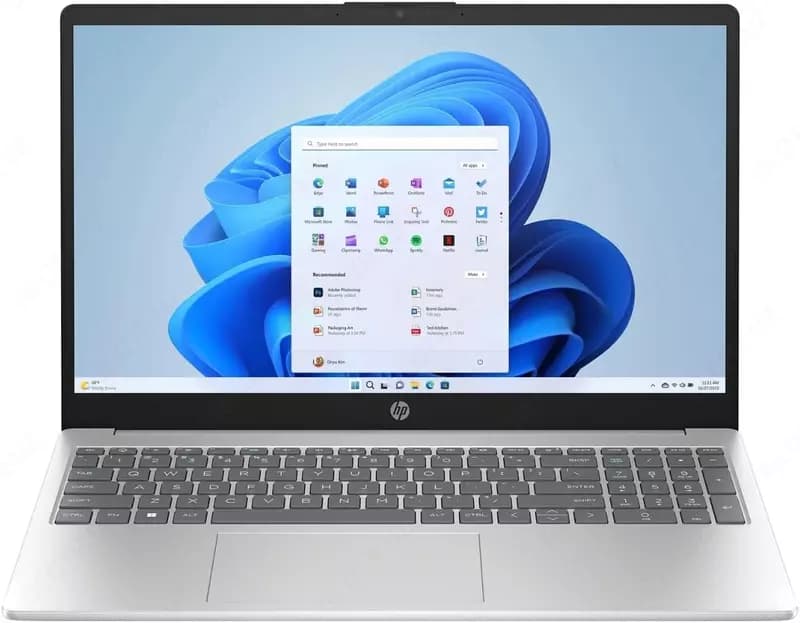 Ноутбук HP 15-FC0146DX AMD R5-7520U 8GB 512GB 15,6 FHD IPS W11 TOUCHSCREEN SILVER — 1