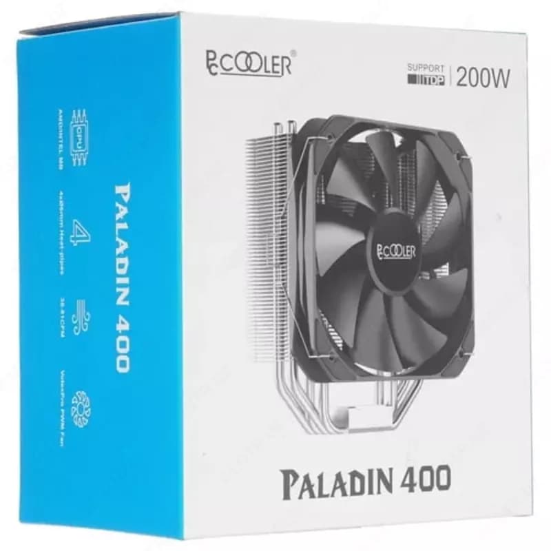 Кулер для процессора (воздушный) ”PCCooler” PALADIN 400 (Арт. - 09122) — 3