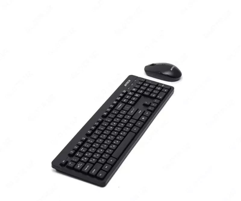 Компьютерная клавиатура и мышь (беспроводная) ”Avtech” AVT CW602, USB (Арт. - 22004) Black — 3