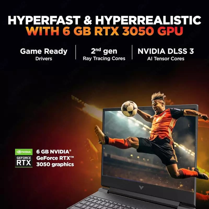 Ноутбук HP VICTUS GAMING 15-FA2013DX I5-13420H 8GB 512GB 6GB RTX3050 15,6 FHD IPS 144Hz W11 — 2