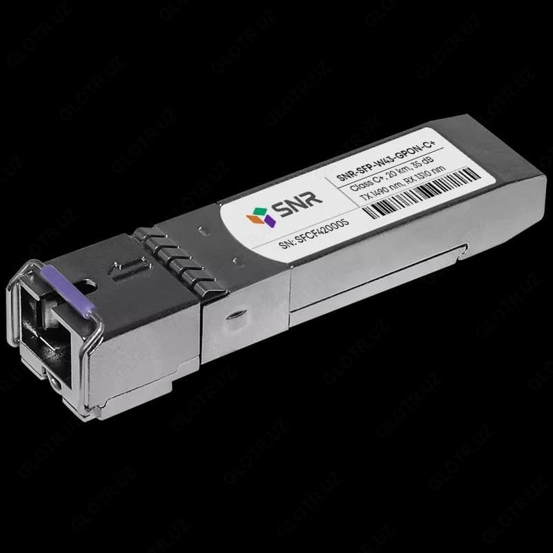 Модуль SFP WDM GPON, дальность до 20км (35dB), Tx/Rx: 1490/1310нм — 2