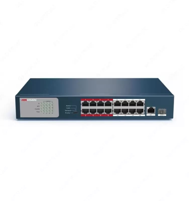 Коммутатор Hikvision DS-3E0318P-E/M — 1