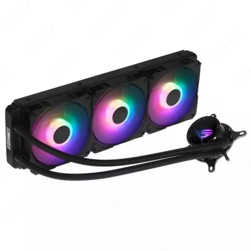 Система жидкостного охлаждения процессора ”Asus” Rog Strix LC II 360 ARGB CPU Cooler 90RC00F1-M0UAY4 (Арт. - 09203) — 1