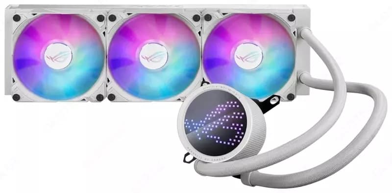 Система жидкостного охлаждения процессора ”Asus” ROG Ryuo III 360 Argb WHT 90RC00I2-M0UAY0 (Арт. - 09196) — 1