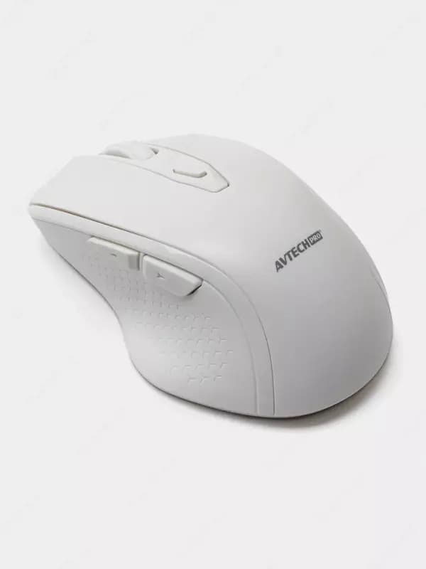 Компьютерная клавиатура и мышь (беспроводная) ”Avtech” AVT CW603, USB (Арт. - 22009) White — 3