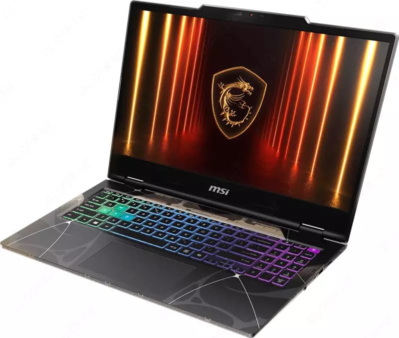 Ноутбук MSI CYBORG 15 B2RWFKG-071US CORE 7-240H 16GB 512GB SSD 8GB RTX 5060 15,6” FHD 144Hz W11 BLACK — 3