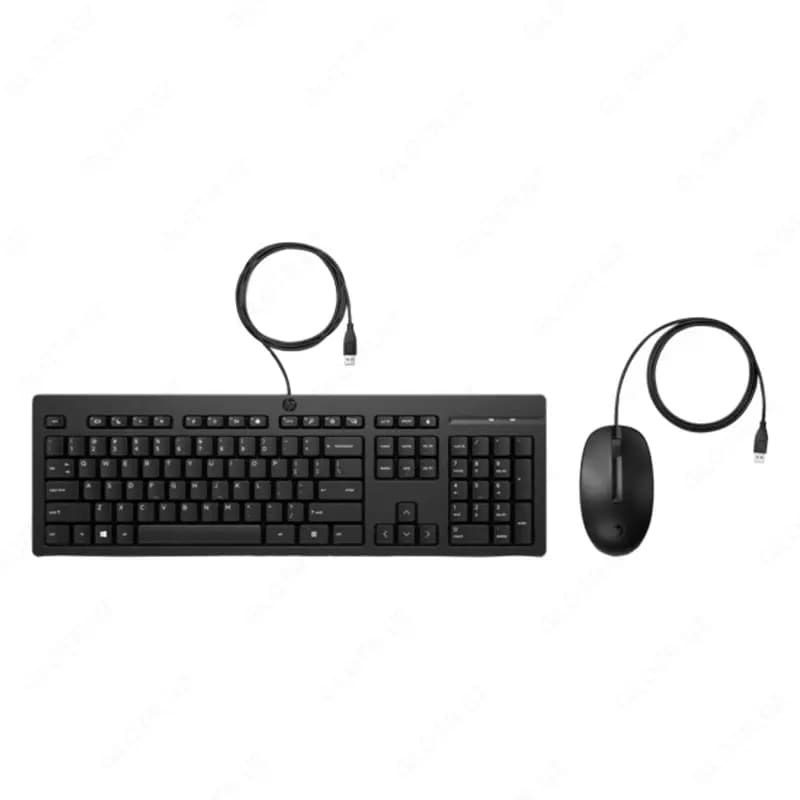 Комплект проводная клавиатура и мышь HP 225 (286J4AA) — 1