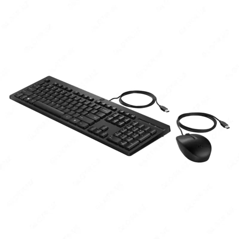 Комплект проводная клавиатура и мышь HP 225 (286J4AA) — 2