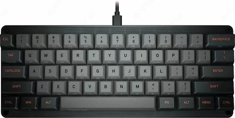 Игровая клавиатура (универсальная) ”Cougar” PURI MINI, USB-разъем / USB Type-C (Арт. - 07002) Black/White — 2