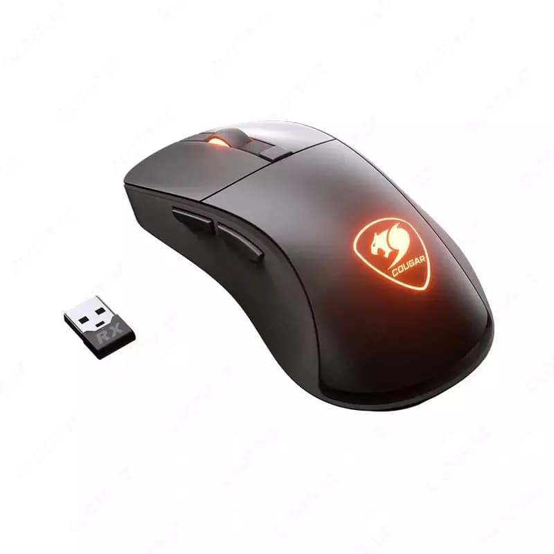 Компьютерная мышь (беспроводная) ”Cougar” SURPASSION RX, USB, 7200dpi, RGB, 1.8 м (Арт. - 0889) Black — 4