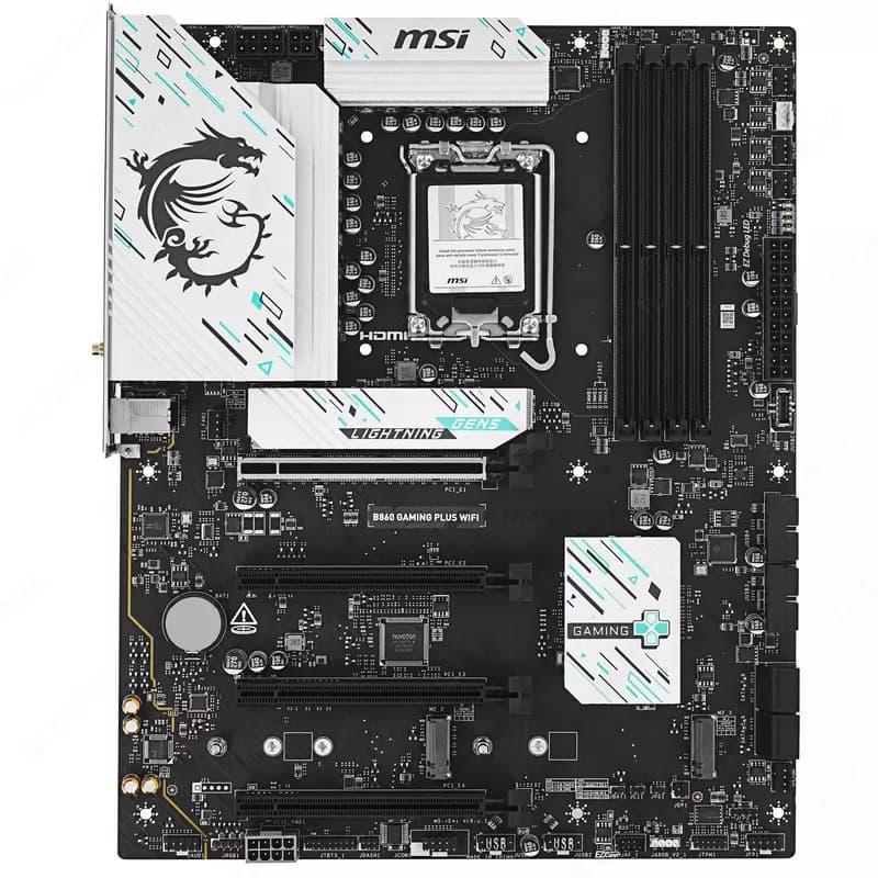 Материнская плата MSI B860 GAMING PLUS WIFI LGA 1851 — 2