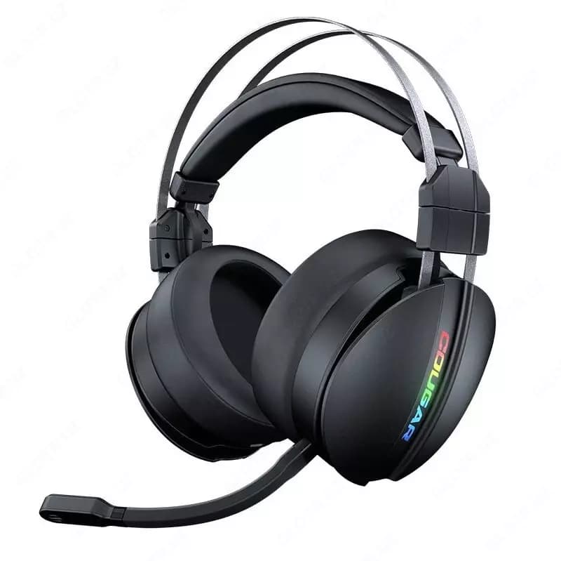 Игровая гарнитура (беспроводная) ”Cougar” Omnes Essential, RGB (Арт. - 14275) Black — 1