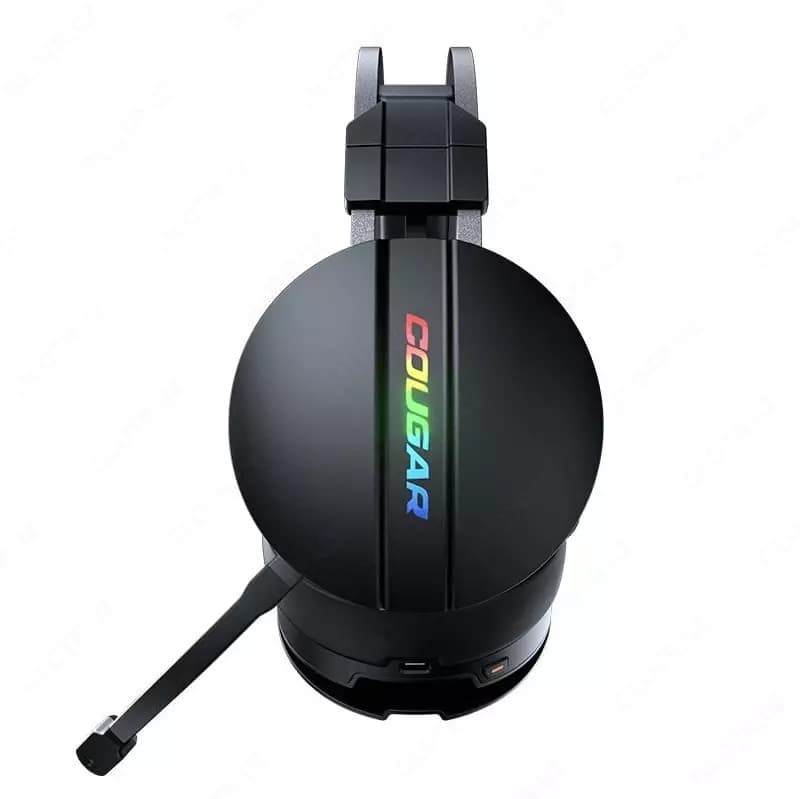 Игровая гарнитура (беспроводная) ”Cougar” Omnes Essential, RGB (Арт. - 14275) Black — 3