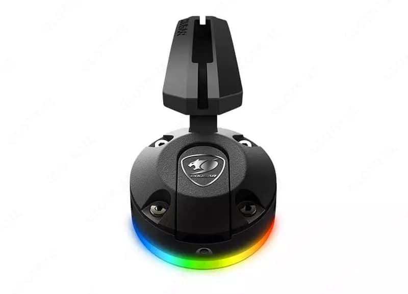 Держатель для провода ”Cougar” Bungee Bunker, USB, RGB (Арт. - 4675) Black — 3