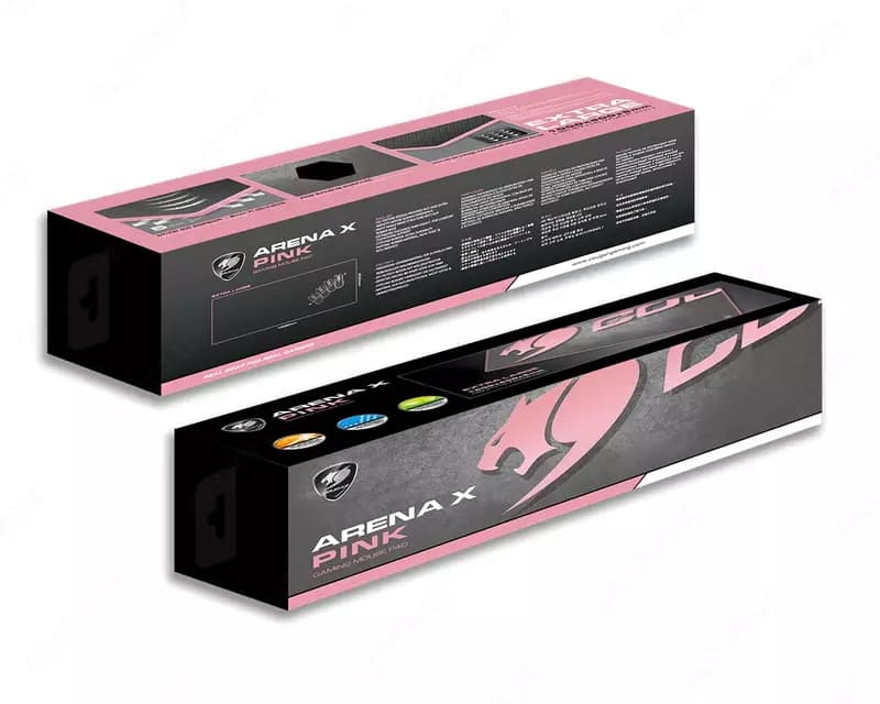 Настольный коврик для мыши ”Cougar” Arena X, 1000x400x5 мм (Арт. - 46041) Pink — 6